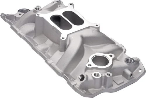 Vista 8 de Reemplazo del colector de admisión 2701 para Chevy Small Block 305 350 383 1955-86