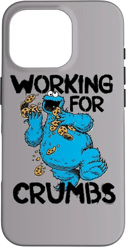 Vista 20 de iPhone 12/12 Pro Sesame Street Cookie Monster Trabajo para migas caso