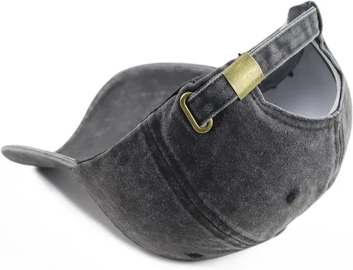 Vista 5 de Sombrero de capitán para mujeres y hombres divertido gorro de béisbol bordado náutico de algodón ajustable
