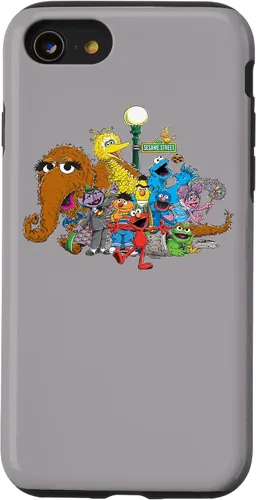 Vista 18 de Sesame Street Carcasa Group Street Light para iPhone 17