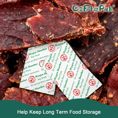 Vista 2 de Paquetes absorbentes de oxígeno de grado alimenticio para almacenamiento a largo plazo de alimentos caseros