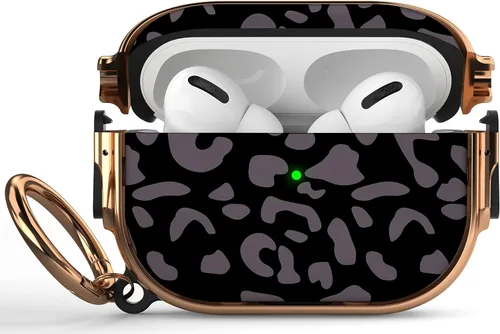 Vista 43 de Maxjoy Funda para AirPods 3 con cerradura, funda protectora rígida de 3ª generación para AirPod de 3ª generación para mujeres y hombres con llavero