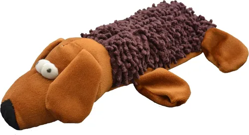 Vista 2 de Botella Shaggy Pet Squeak Toy, perro