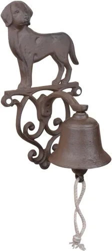 Vista 2 de Esschert Design DB83 - Timbre rústico de hierro fundido para perro