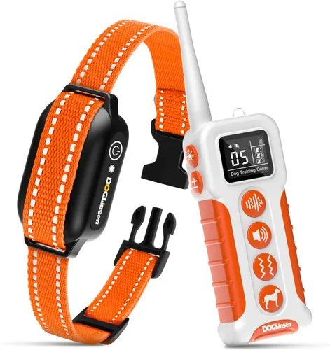 Vista 10 de Collar de entrenamiento para perros sin choque 2 perros Collar vibratorio para perro, collar de vibración para perros pequeños, medianos