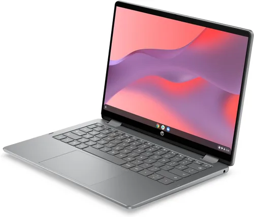 Vista 8 de HP Chromebook 14 x360 Plus, portátil 2 en 1 de 14", Intel N150, 4 GB, UFS