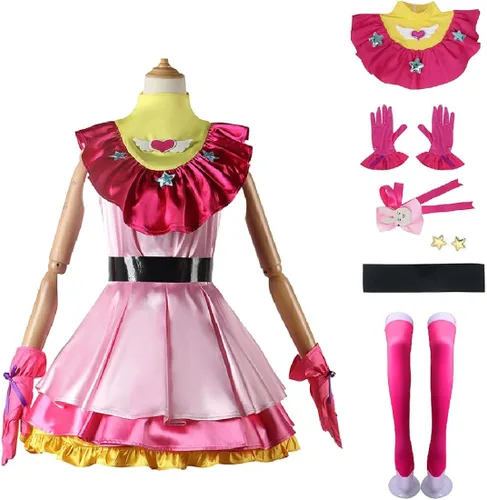 Vista 5 de Tomioka Ai Hoshino - Disfraz de anime OShiNoKo Cosplay uniforme para niña lindo traje Lolita vestido