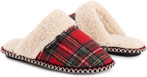 Vista 7 de MUK LUKS Pantuflas Frida Scuff para mujer