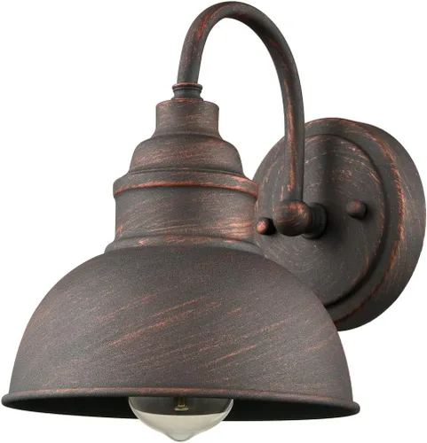 Vista 9 de DIRYZON Apliques de pared rústicos industriales con cuello de cisne para granero