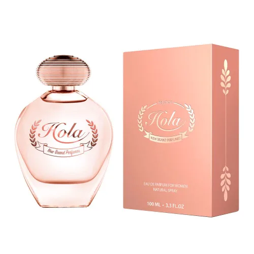 Vista 2 de New Brand Perfumes Hola Mujeres 3.3 oz EDP Spray, (A7854)