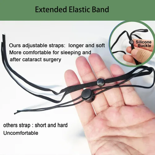 Vista 4 de Eye Shield after Cataract Surgery,Transparent Ventilated Cataract Eye Shield For Sleeping