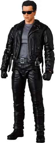 Vista 2 de Figura de acción Terminator T-800 T2 Ver. MAFEX