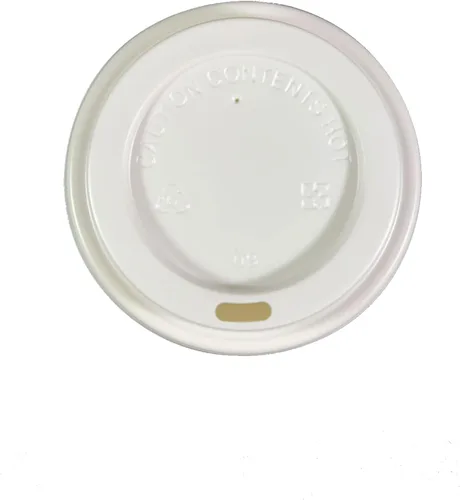 Vista 2 de Vasos desechables de papel blanco con tapas blancas, tazas de café con tapas, 400 juegos (8 onzas)