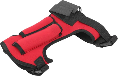 Vista 5 de VGEBY Funda para cuchillo de buceo, soporte de tobillo de neopreno ajustable, correa de buceo para buceo, esnórquel, apnea y deportes acuáticos