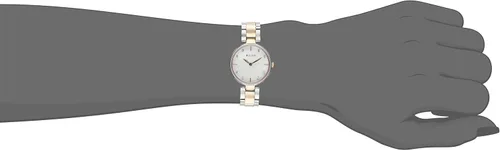 Vista 5 de Bulova 98P147 - Pulsera de reloj de dos tonos de acero inoxidable de dos tonos para mujer (0.472 in)