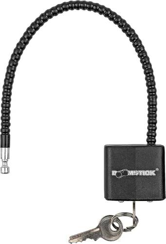 Vista 2 de BOOMSTICK Bloqueo de pistola de cable, cable de acero de seguridad para rifle de escopeta de disparo