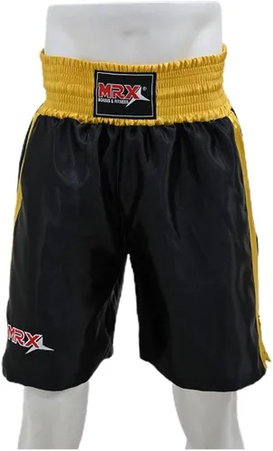 Vista 4 de Pantalones cortos de boxeo para hombre, para entrenamiento de boxeo, fitness, gimnasio, pelea, artes marciales, mauy, tailandés, kickboxing, ropa
