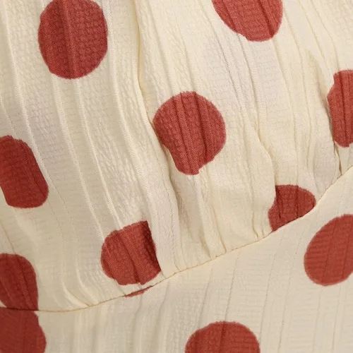 Vista 5 de Vestido de cuadros rosa de los años 50 para mujer, vestido de cuadros rosados, vestidos de los años 50, vestido a cuadros rosa, vestidos vintage
