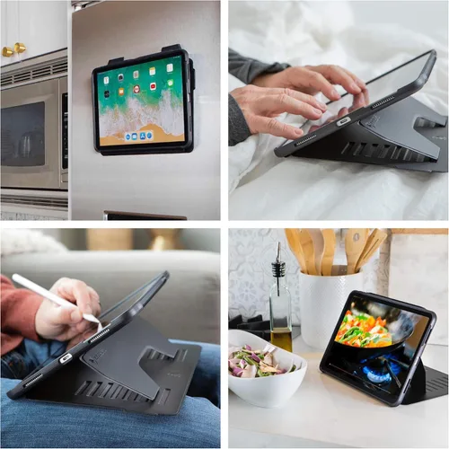 Vista 2 de ZUGU CASE Funda 9.7 para iPad 2018/2017 5ª/6ª generación y iPad Air 1 Prodigy X, muy protectora pero delgada, conveniente soporte magnético