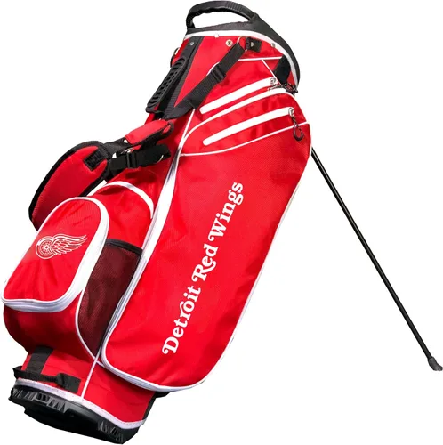 Vista 9 de Team Golf NHL Team Golf NHL Birdie Stand - Bolsa de golf, ligera, divisor de club de 14 vías, soporte de acción de resorte, bolsillo enfriador