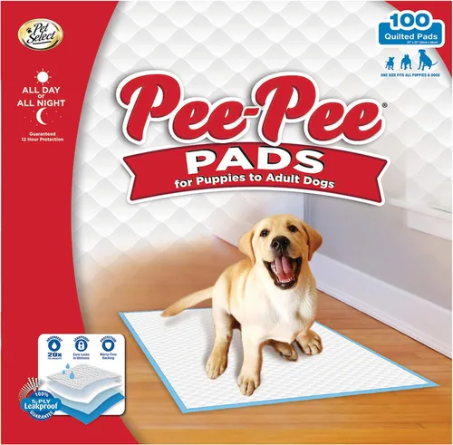 Vista 8 de Four Paws Pet Select - Almohadillas para orinar para perros y cachorros, 14 A prueba de fugas, protección de suelo de 12 horas, almohadillas