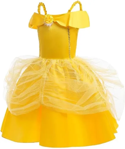 Vista 3 de Dressy Daisy Disfraz de princesa para niñas pequeñas, disfraces de fiesta de Halloween con accesorios