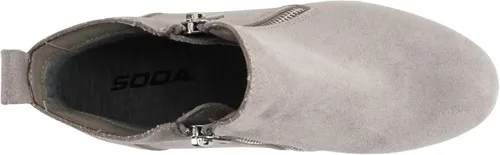 Vista 5 de Soda Taylor - Zapato deportivo moderno para mujer, sin cordones, de tacón