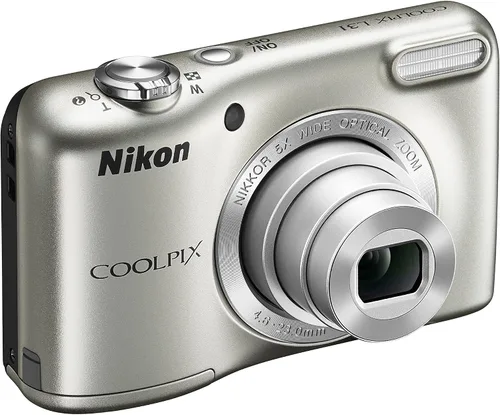 Vista 2 de Nikon COOLPIX L31 Cámara digital compacta de 16.1MP Zoom óptico 5x y lente de 2.7 pulgadas