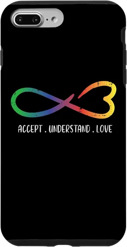 Vista 9 de Funda para iPhone 15 Autism Infinity Accept Understand Awareness Men Women Kids