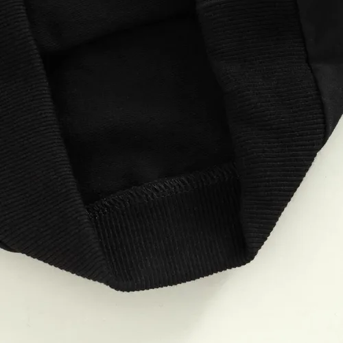 Vista 7 de FYBITBO Sudadera de manga larga con cuello redondo y cuello redondo para bebé, niña, brujas, para otoño