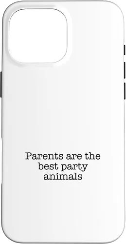 Vista 19 de iPhone 16 Parents are the best party animals Case