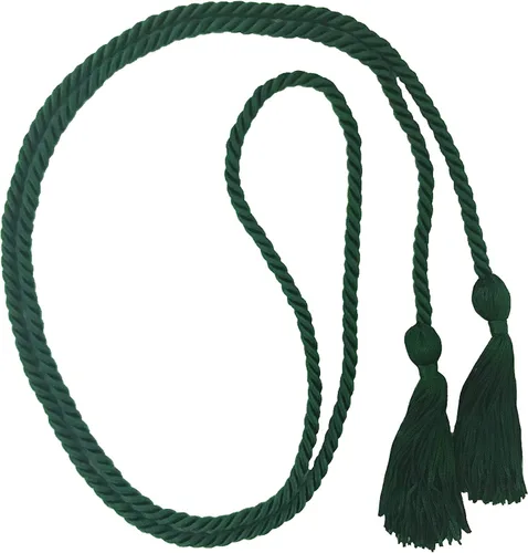 Vista 102 de Cordón de honor de graduación para graduaciones universitarias, escuela secundaria y más duradero y brillante (oro antiguo) - Paquete de 10