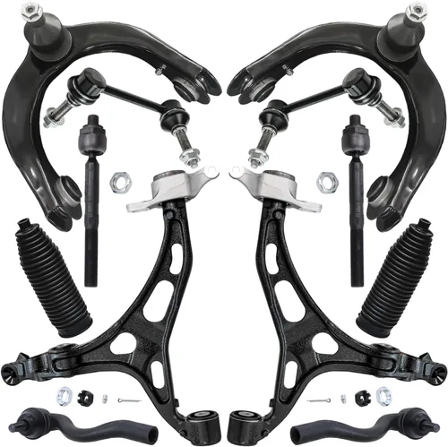 Vista 109 de Detroit Axle - Kit de extremo delantero para Hyundai Sonata XG350 XG300 Kia Optima, 2 brazos de control superiores con juntas de bola, 2 brazos