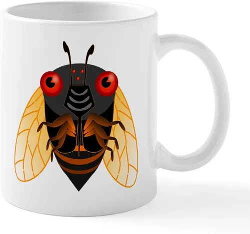 Vista 18 de CafePress Cicada Mugs - Taza de café de cerámica de 11 oz (11.0 fl oz)