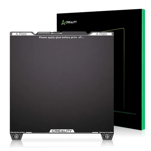 Vista 7 de Placa de construcción Creality Ender 3 V3 SE de 235x235mm con revestimiento de resina epoxi de doble cara, placa de cama de acero de resorte