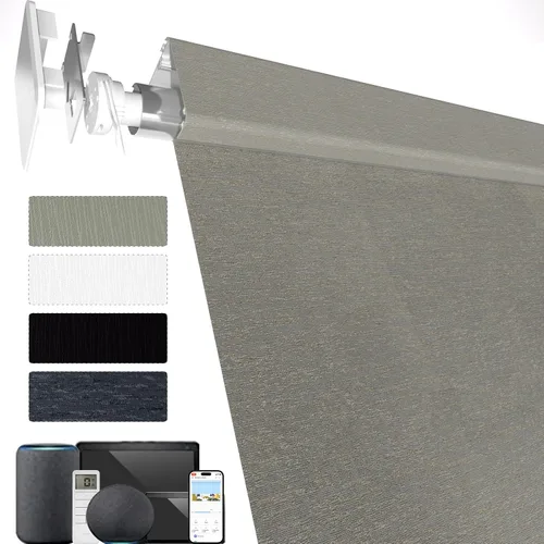 Vista 53 de MYshade Persianas enrollables personalizadas para ventana, persianas enrollables para ventanas con cable, bloqueo solar, protección de privacidad
