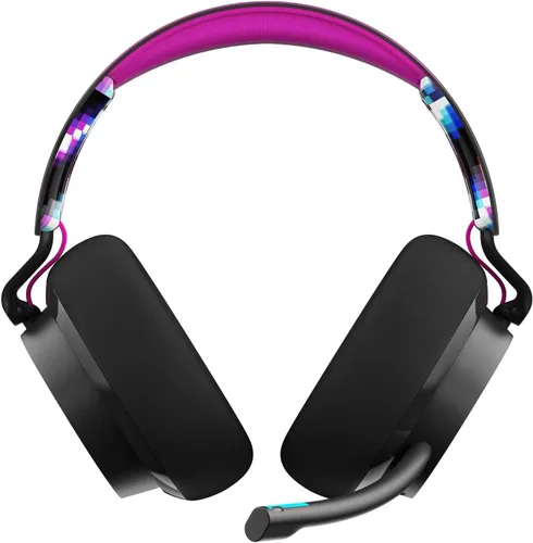 Vista 3 de Auriculares para videojuegos Skullcandy SLYR Pro multiplataforma con cable, micrófono removible, diseño liviano, almohadillas de espuma