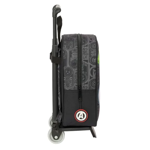Vista 3 de Mochila Escolar con Ruedas The Avengers Vendetta Negro 22 x 27 x 10 cm