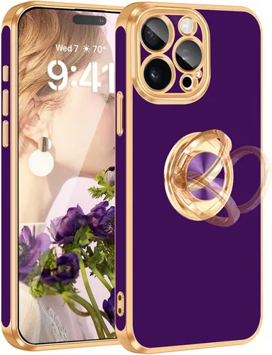 Vista 56 de Fingic Funda para iPhone 11, Funda para iPhone 11 con Soporte de Anillo [Soporte de Anillo Giratorio de 360° Base Magnética]