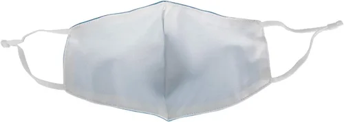Vista 7 de Be Wise Máscara facial lavable unisex para protección, algodón con cintas elásticas ajustables para las orejas