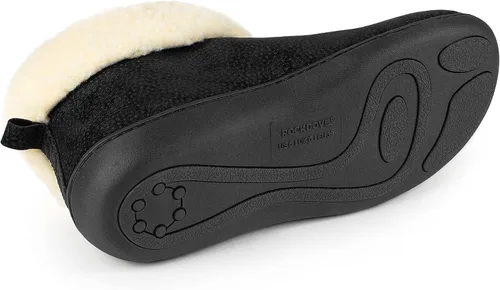 Vista 5 de RockDove Pantuflas tipo botín Sierra de piel sintética para mujer