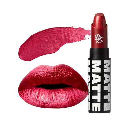 Vista 24 de Lápiz labial mate, besos de rubí, color fantasía (Aphrodite)