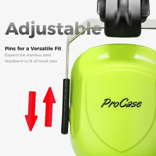 Vista 30 de ProCase NRR 28dB Noise Reduction Ear Muffs, Foldable Adjustable Noise Cancelling Headphones