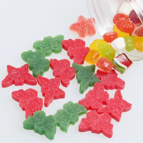 Vista 7 de Molde de mariposa, 72 cavidades, mini moldes de silicona de mariposas para gomitas de chocolate y dulces, moldes de mariposa de silicona de grado