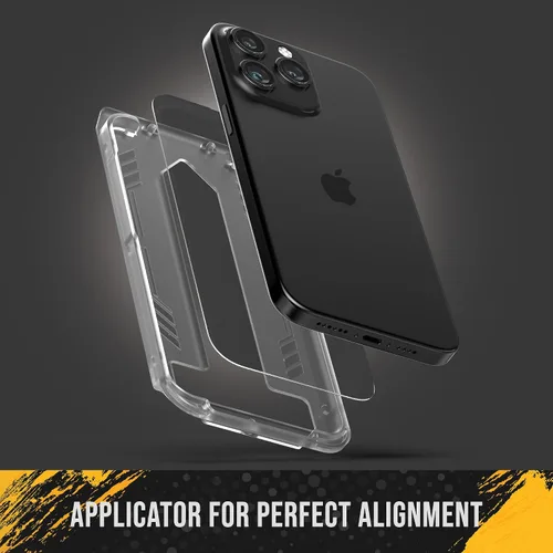 Vista 4 de ENCASED Funda de privacidad, diseñada para iPhone 15 Plus (2023), funda transparente delgada con protector de pantalla antiespía, vidrio templado 9H