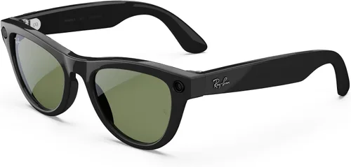 Vista 9 de Meta Ray-Ban Glasses, Skyler Negro brillante/azul cerúleo