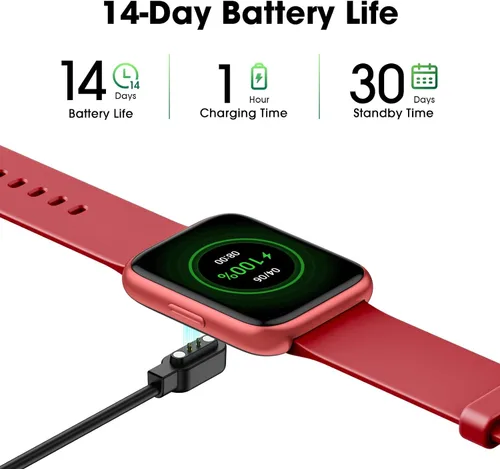Vista 5 de Reloj podómetro, apto para personas mayores, no requiere aplicación/teléfono, reloj de seguimiento de fitness impermeable con contador de pasos