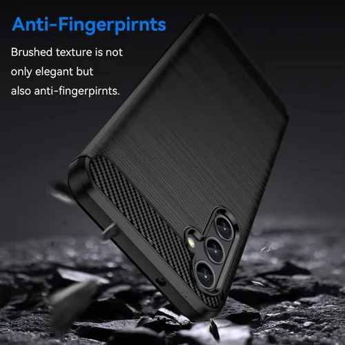 Vista 3 de Osophter Funda para Galaxy A14 5G, Samsung Galaxy A14 5G Funda con protector de pantalla de absorción de golpes Flexible TPU Caucho Protector