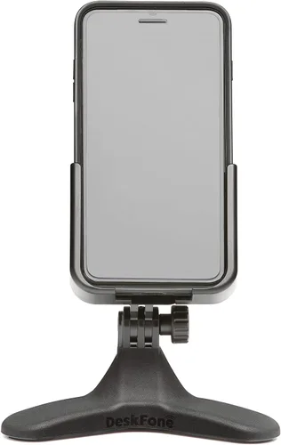Vista 15 de WeatherTech DeskFone - Soporte universal para teléfono celular de escritorio (perillas metálicas negras)