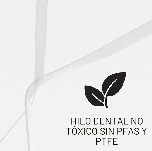 Vista 5 de Hilo dental encerado Reach Mint, 55 yardas